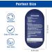 Reusable Gel Ice Pack for Injuries - Hot & Cold Compress Therapy for Pain Relief - Flexible Soft Gel Packs for Shoulder, Elbow, Back, Knee - Blue - Buy Online on GoSupps.com