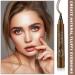 2PCS Waterproof Eyebrow Microblading Pen with 4 Micro-Fork Tips - Dark Brown - Buy Online on GoSupps.com