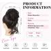 REECHO Synthetic Tousled Updo Messy Bun Hair Piece - Black Brown - Buy Online on GoSupps.com