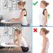 Adjustable Posture Corrector for Women & Men - Breathable Upper Back Brace for Pain Relief in Lumbar, Neck, Shoulder, Clavicle - Buy Online on GoSupps.com