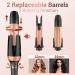 Automatic Hair Curler- 2 Barrel Rotating Curler with Adjustable Temperature | Quick Heat Up Curling Tongs for All Hair Types - Black (25mm+32mm) - Buy Online on GoSupps.com
