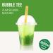 Inspire Food Bubble Tea Pearls - Green Apple Popping Boba | Vegan Gluten-Free No Artificial Dye | 100g Tapioca Fruit Beads for Bubble Tea - Buy Online on GoSupps.com
