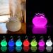 YJY Lotus Ceramic Essential Oil Diffuser | USB Aromatherapy Humidifier for Bedroom & Office | Auto Shut-Off, 7 Colors LED Light | Cute & Small (White) - Buy Online on GoSupps.com
