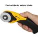 XW Hobby Knife Set - 45mm SKS-7 Rotary Cutter and Precision Knife for Art, Quilting, and Crafting with 12 Bonus Blades - Buy Online on GoSupps.com