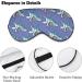 Cartoons Shark Sleep Mask Eye Cover - Adjustable Strap, Blocks Light - for Men and Women - Buy Online on GoSupps.com