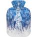 KCL Deci 2L Hot Water Bottle with Christmas Tree Cover | Blue Snowflake | Foot Warmer & Pain Relief | Heat & Cold Therapy - Buy Online on GoSupps.com
