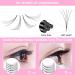 Pre Made 5D-C-0.07-8-15 Pointy Base Fan Eyelash Extensions - Russian Volume Lashes, C D Curl, 0.05 0.07 0.10 Premade Fans - Buy Online on GoSupps.com
