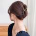 Pearl Hair Clips | Brushed Metal Hair Accessories for Women & Girls | Elegant Hair Jewelry - Set of 3 - Buy Online on GoSupps.com