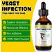 Natural Yeast Infection Drops for Dogs - Itch, Ear Infection, Allergy Relief - Herbal Bacon Flavor - 2 Fl Oz - Buy Online on GoSupps.com