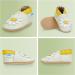 Soft Sole Baby Shoes for Boys and Girls | Leather Toddler Shoes for Baby's First Steps | 12-18 Months Daisy Design - Buy Online on GoSupps.com