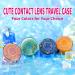 Ofone Bling Stars Colored Contact Lens Case - Cute Travel Set with Tweezers & Mirror for Women & Girls (Pink) - Buy Online on GoSupps.com