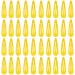 DAZISEN 40 Pack Hair Clips For Girls Metal Snap Kids Barrettes Women'S Hair Accessories Colorful Candy Lovely Simple Hairstyle Clips Yellow