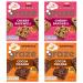 Graze Protein Oat Boost Bars - Cherry Bakewell and Cocoa Orange - Healthy Snacks Whole Oats Natural Flavours High Fibre Less Sugar (16 Snacks - 4 Packs of 4 x 30g) - with Tea Pouch