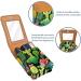 Travel Lipstick Organizer Case - Portable Makeup Bag with Mirror - Cactus Green Cacti Design - Buy Online on GoSupps.com