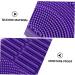 DOITOOL 2 1 Makeup Brush Cleaning Pad Cosmetic Brush Cleaning Mat Silicone Makeup Brush Cleaner Mat Silicone Brush Cleaner Brush Scrubber Mat 2 in Drying Rack Portable Purple Silica Gel 11X10cm Purple - Buy Online on GoSupps.com