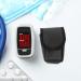 JECOMPRIS Black Handbag Case for Pulse Oximeters | Portable Oxygen Sensor Carry Pouch | Durable Nylon O2 Saturation Monitor Storage - Buy Online on GoSupps.com