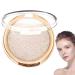 Face Highlighter Face Highlighter Palette Long Lasting Shimmering Color - 6 Colors Make Up Powder for Women Groom Nose and Face Shape Tmay 01
