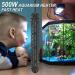 Hitauing 500W Aquarium Heater with LED Display - Safe & Efficient Heating for 75-120 Gallon Fish Tanks | Reliable Dipable Design with 5 Safety Protections - Buy Online on GoSupps.com