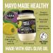 Hunter & Gather Mayonnaise l'Huile d'Olive 630g | Fabriqu du d' uf pasteuris de poules britanniques lev es en plein air | Mayonnaise pal o c to sans sucre et sans gluten Classique 630 g - Buy Online on GoSupps.com