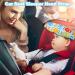 Baby Kids Safety Head Support Hugger - Blue Neck Protection Belt for Car Seat - Buy Online on GoSupps.com