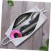 FOMIYES 2pcs hair dryer storage bag hair dryer curler travel hairdryer blow dryer case Hair Curler storage 35x14cmx2pcs Silverx2pcs - Buy Online on GoSupps.com