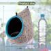 MEWTOGO Winter Warm Bird Nest with Fixable Opening - Plush Snuggle Parrot House for Various Bird Species - Buy Online on GoSupps.com