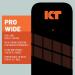 KT Tape Pro Wide Kinesiology Therapeutic Sports Tape 10 Precut Strips - Black, Small - Buy Online on GoSupps.com