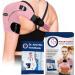 Doctor Developed Shoulder Support/Shoulder Strap/Shoulder Brace single & Doctor Written Handbook - Relief For Shoulder Injuries Arthritis Sprains & More (Pink)