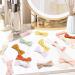 20Pcs Handmade Baby Hair Clips - Anti-Skid Crocodile Clips with Cotton Linen Bows for Girls | Toddler & Kids Hair Accessories in 10 Color Pairs - Buy Online on GoSupps.com