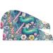 Whimsical Mermaid Hair Towel 2 Pack - Super Absorbent Quick Dry Turbans for Women & Girls | Colorful Flower Design - Buy Online on GoSupps.com