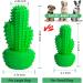 Dog Toys for Small Dogs Dog Toothbrush for Teething Cleaning Rubber Dog Squeaky Toys for Puppy Christmas Dog Gifts For Small Dog Green - Buy Online on GoSupps.com