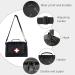 Nimomo Pet Aid Bag Medical Bag Oxford Cloth Bone Pattern Dog Grooming Emergency Survival Handbag for Home Outdoor Travel Camping - Buy Online on GoSupps.com