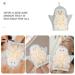 Exfoliating Penguin Bath Towel Mitt - Premium Skin Scrubbing & Cleaning Gloves for Shower & Bath - Buy Online on GoSupps.com