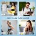 Back Brace Posture Corrector for Men & Women - Adjustable Full Support for Scoliosis & Pain Relief - Small Black - Buy Online on GoSupps.com