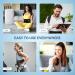 Back Brace Posture Corrector for Women and Men Shoulder Straightener Posture Corrector Adjustable Full Back Support Back Pain Relief - Scoliosis Hunchback Hump Thoracic Spine Corrector Black Medium - Buy Online on GoSupps.com