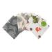 Lurrose 6th pack with women's bandages bag for women's bandages wallet for women bags for menstruation towels wallet for women's bandages Small wallet storage cotton travel