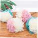 Buy Minkissy Bath Sponges & Travel Bottles - 3pcs Luffa Scrubber & Shower Ball for Ultimate Body Care - Buy Online on GoSupps.com