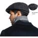 Mens Vintage Newsboy Gatsby Hat | Flat Ivy Cabbie Cap for Driving | Boyfriend Gift - Buy Online on GoSupps.com
