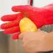 SEPTAM Cleaning Gloves Gloves Kitchen Vegetable Scaling Cleaning Gloves Non Slip Silicone Gloves - Buy Online on GoSupps.com