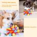 Dog Snuffle Ball Interactive Dog Toys Ball Dog Brain Stimulating Puzzle Toys for Dogs Enrichment Game Feeding Mat Slow Feeder Stress Relief Toy (Yellow) - Buy Online on GoSupps.com
