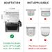 Wahl Hair Clipper Guards Set - 1 1/4 1 1/2 2 NO.16 NO.12 NO.10 - Fits Most Size Clippers - Pack of 3 - Black - Buy Online on GoSupps.com