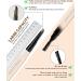 Eyebrow Pencil-2Pcs Light Brown Retractable Eye Brow Pencil with Brow Brush Long-Lasting Waterproof Eyebrow Pencil Eyebrow Tint Pen for Fill & Sculpt Brow Create Natural Eye Brow Makeup for Women-03 2pcs 03#light Brown - Buy Online on GoSupps.com