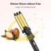 ORYNNE Small Hair Crimper 1/2 Inch Beach Waves Curling Iron Mini Hair Waver for Short & Long Hair Argan Oil Infused 3 Barrel Curling Iron Fast Heat Up Crimps Hair Iron Light Weight & Easy to Use - Buy Online on GoSupps.com