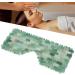 Verdant Touch Jade Eye Care Mask - Natural Aventurine Facial Massage Device for Relaxation & Tiredness Relief - Buy Online on GoSupps.com