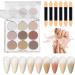 Poudre de paillettes pour ongles Finition miroir magique brillante Paillettes ongles Art brillant d grad arc-en- d coration DIY pour P ques Halloween No l CF03 - Buy Online on GoSupps.com