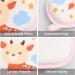Cozlly 4PCS Soft Cotton Baby Bath Sponges - Gentle Bath Wash for Newborns, Infants, and Toddlers - Buy Online on GoSupps.com