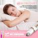 Waterproof Dual-Edge Nose Trimmer for Men and Women - Professional Painless Hair Removal Tool for Facial, Ear, and Eyebrow Grooming in Purple Rose - Buy Online on GoSupps.com
