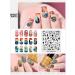 KADS Nail Stamping Plate Chinese Style Nail Art Stamp Template bamboo Lotus DIY Image Template Manicure Stamping Plate Stencil Tools (CN026) - Buy Online on GoSupps.com