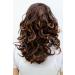 WIG ME UP F45-2T30 | Curly Long Brunette Mix Wig with Middle Parting - International Shipping Available - Buy Online on GoSupps.com