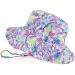 LACOFIA Toddler Baby Sun Hat | Unisex Kids Summer Bucket Hat | Wide Brim for Outdoor Swim Beach Pool | Adjustable 3-7 Years | B-Purple - Buy Online on GoSupps.com